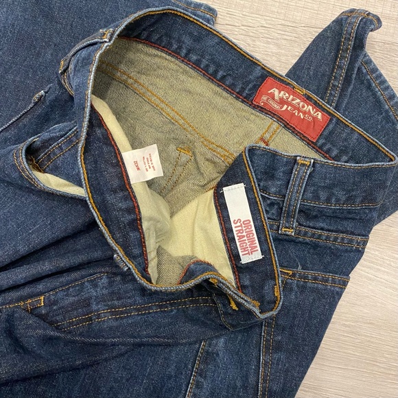 Arizona Jean Co. Original Straight Jeans - Size 36 x 32 - Picture 2 of 3